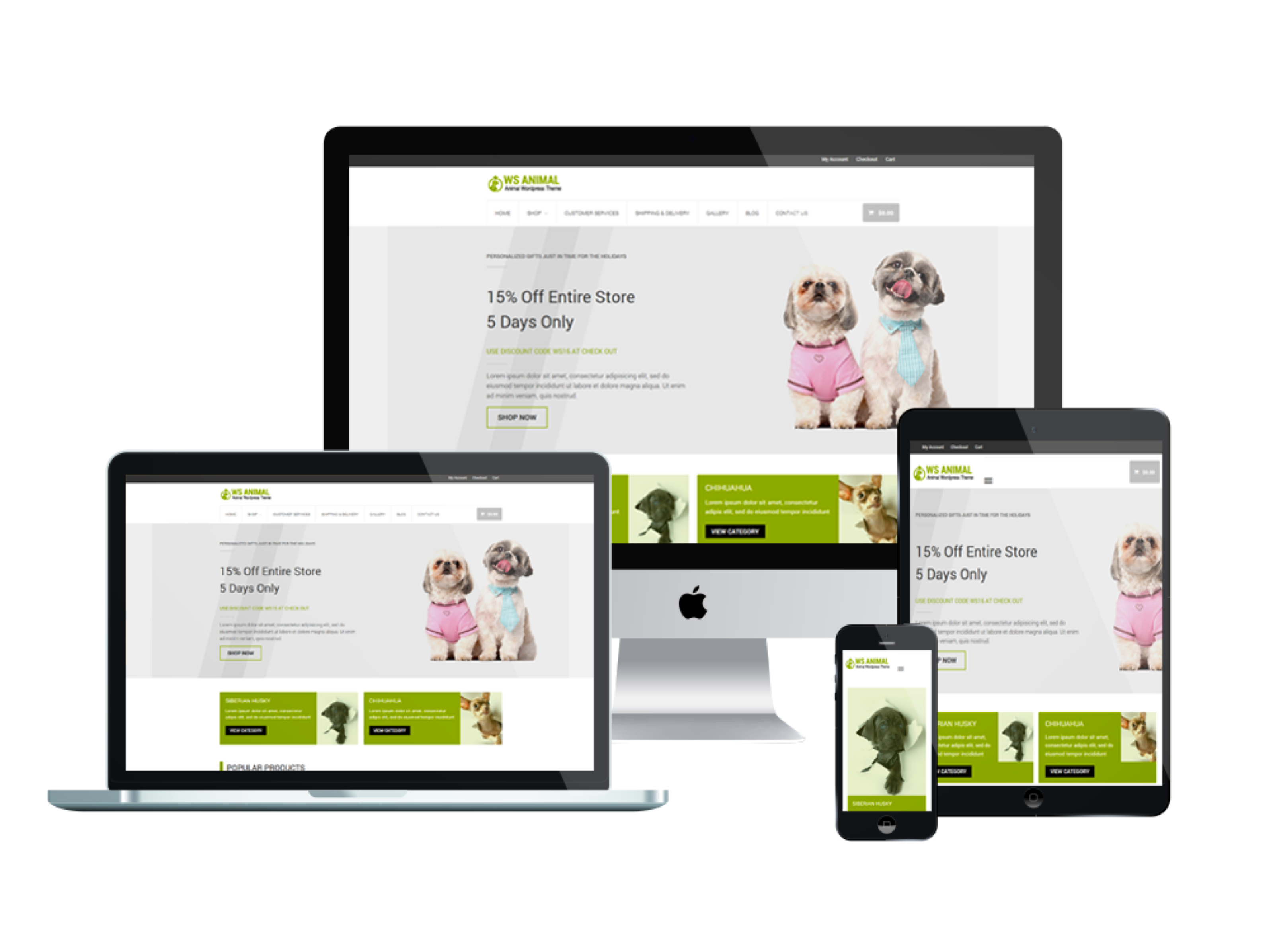 Responsive website 